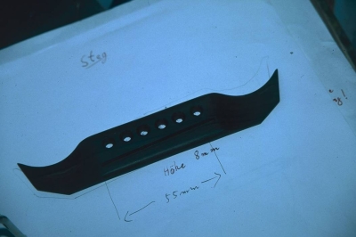 Fertiger Steg geschliffen und poliert